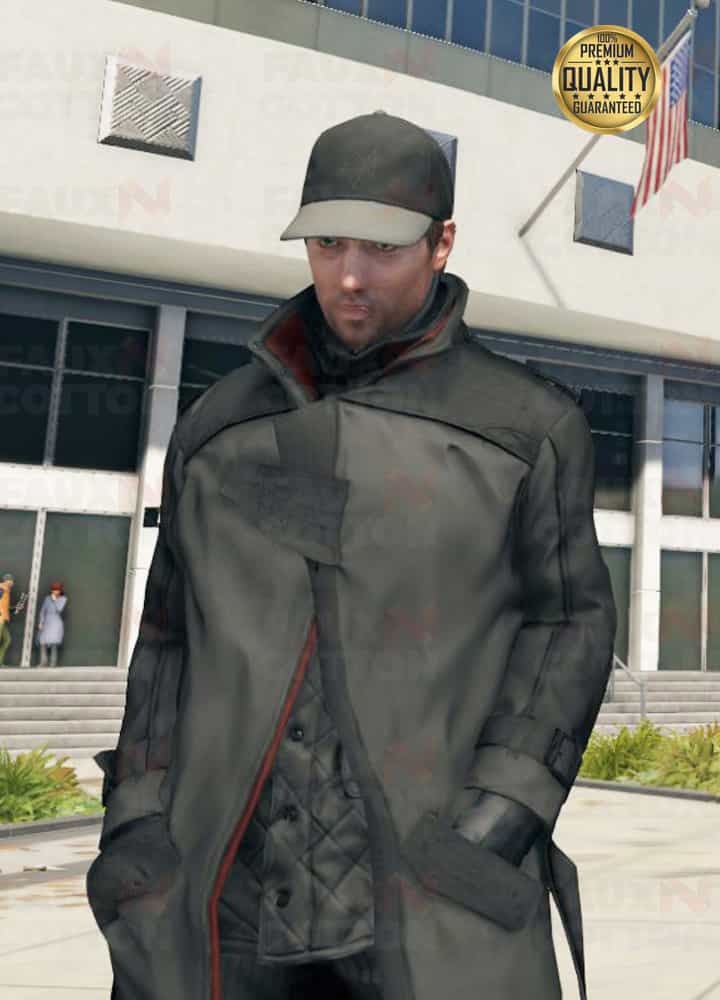 Watch Dogs Alone Grey Coat 